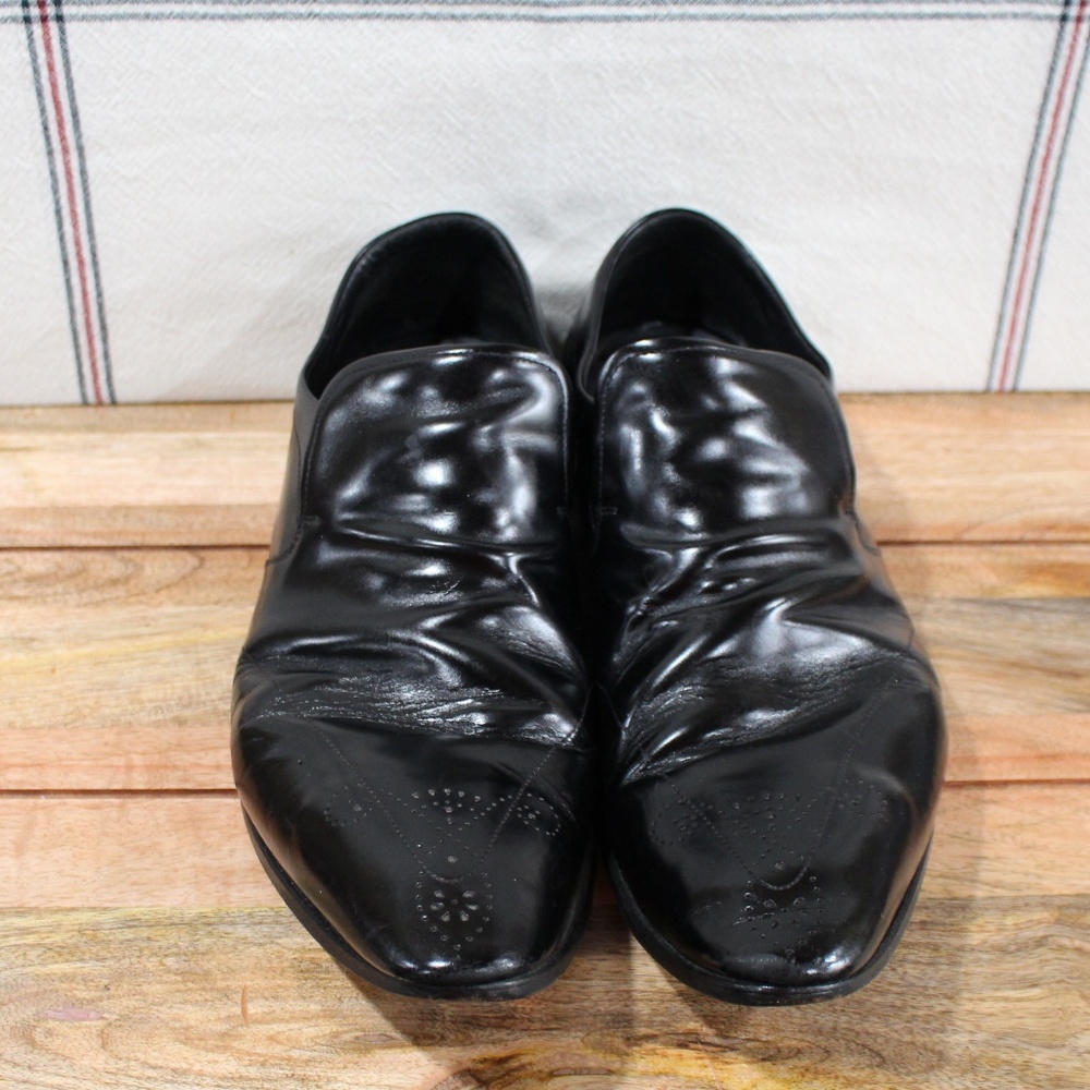 Prada Loafers Perforated Design